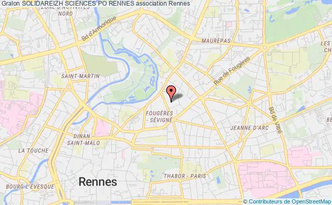 plan association Solidareizh Sciences Po Rennes Rennes