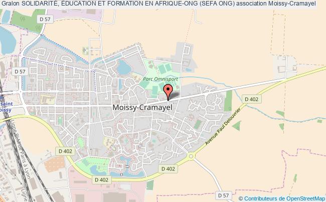 plan association SolidaritÉ, Éducation Et Formation En Afrique-ong (sefa Ong) Moissy-Cramayel