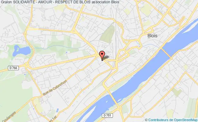 plan association Solidarite - Amour - Respect De Blois Blois