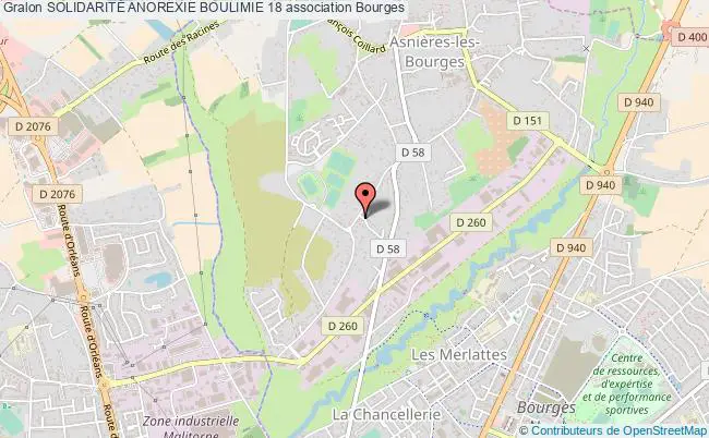 plan association SolidaritÉ Anorexie Boulimie 18 Bourges