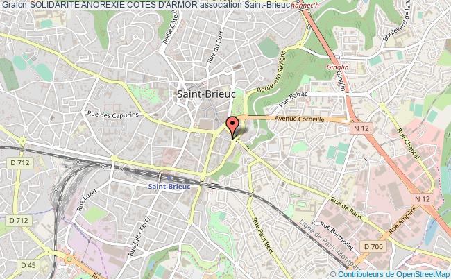 plan association Solidarite Anorexie Cotes D'armor Saint-Brieuc