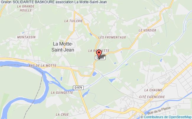 plan association Solidarite Baskoure La Motte-Saint-Jean