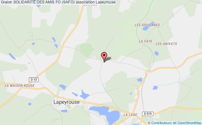 SOLIDARITÉ DES AMIS FO (SAFO)