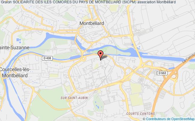 plan association Solidarite Des Iles Comores Du Pays De Montbeliard (sicpm) Montbéliard
