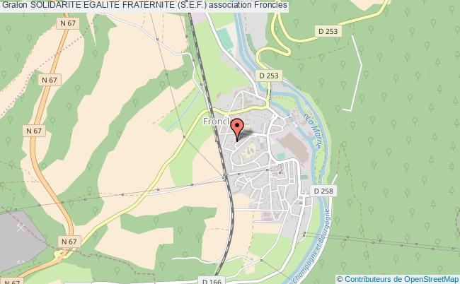 SOLIDARITE EGALITE FRATERNITE (S.E.F.)