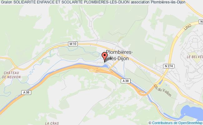 plan association SolidaritÉ Enfance Et ScolaritÉ PlombiÈres-lÈs-dijon Plombières-lès-Dijon
