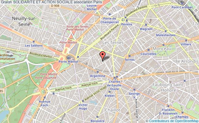 plan association Solidarite Et Action Sociale Paris