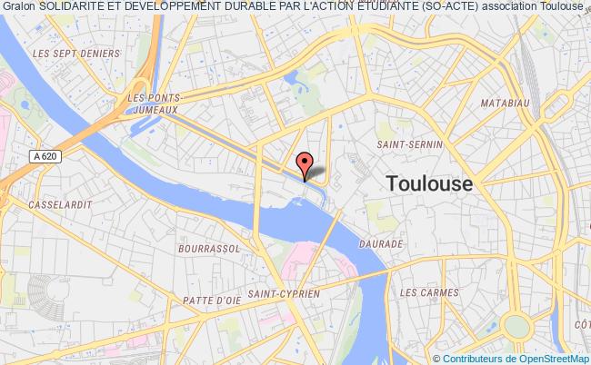 plan association Solidarite Et Developpement Durable Par L'action Etudiante (so-acte) Toulouse