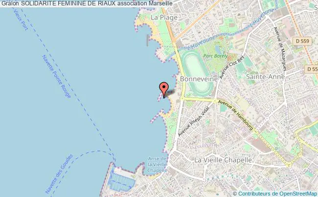 plan association Solidarite Feminine De Riaux Marseille
