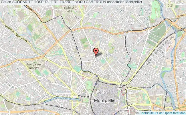 plan association Solidarite Hospitaliere France Nord Cameroun Montpellier