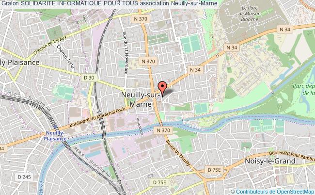 plan association Solidarite Informatique Pour Tous Neuilly-sur-Marne