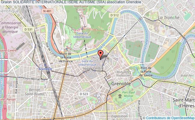 plan association Solidarite Internationale Isere Autisme (siia) Grenoble