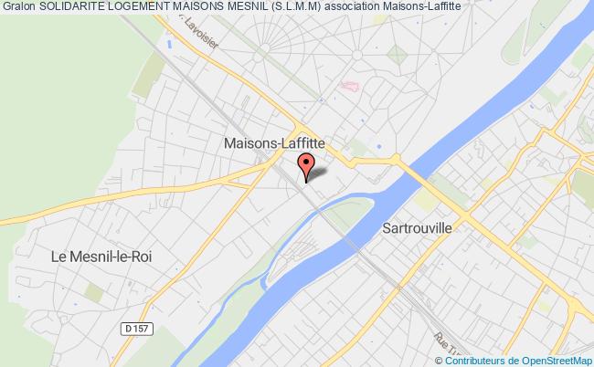 plan association Solidarite Logement Maisons Mesnil (s.l.m.m) Maisons-Laffitte