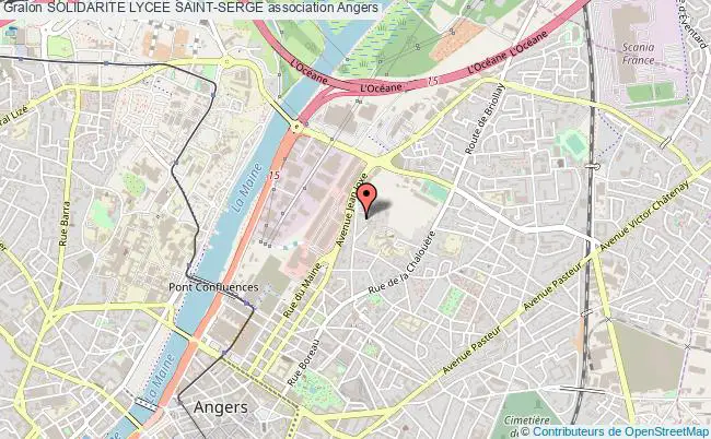 plan association Solidarite Lycee Saint-serge Angers