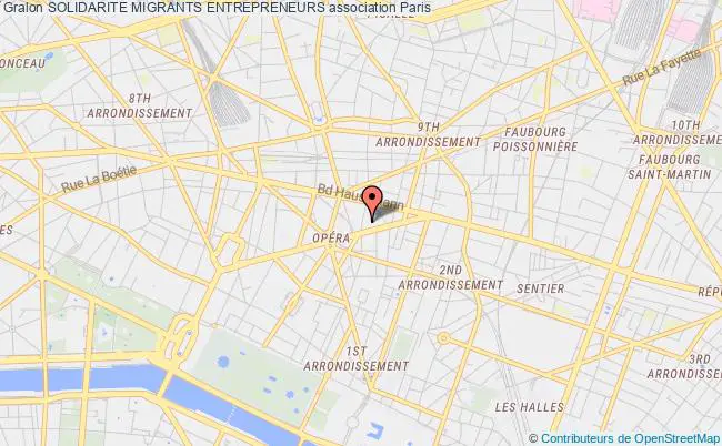 plan association Solidarite Migrants Entrepreneurs Paris