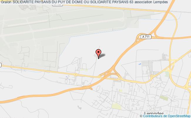 SOLIDARITE PAYSANS DU PUY DE DOME OU SOLIDARITE PAYSANS 63