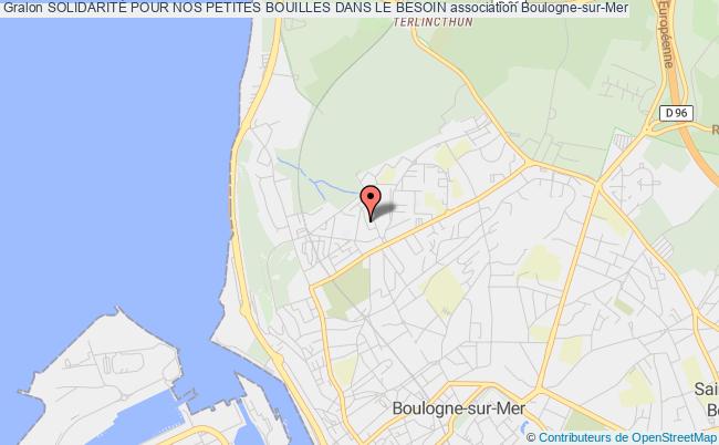 plan association SolidaritÉ Pour Nos Petites Bouilles Dans Le Besoin Boulogne-sur-Mer