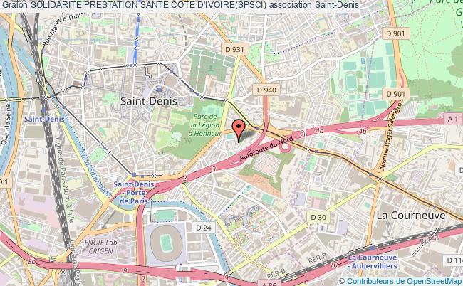 plan association Solidarite Prestation Sante Cote D'ivoire(spsci) Saint-Denis