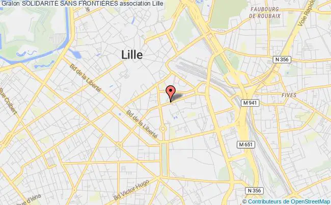 plan association SolidaritÉ Sans FrontiÈres Lille