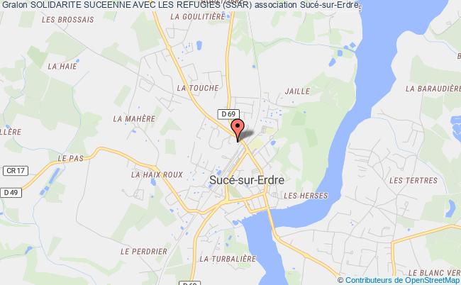 plan association Solidarite Suceenne Avec Les Refugies (ssar) Sucé-sur-Erdre