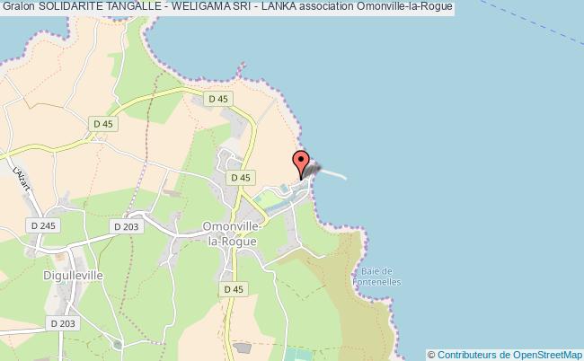 plan association Solidarite Tangalle - Weligama Sri - Lanka Omonville-la-Rogue