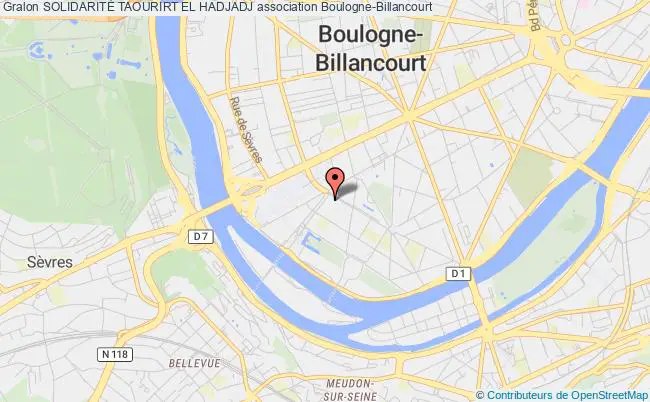 plan association SolidaritÉ Taourirt El Hadjadj Boulogne-Billancourt