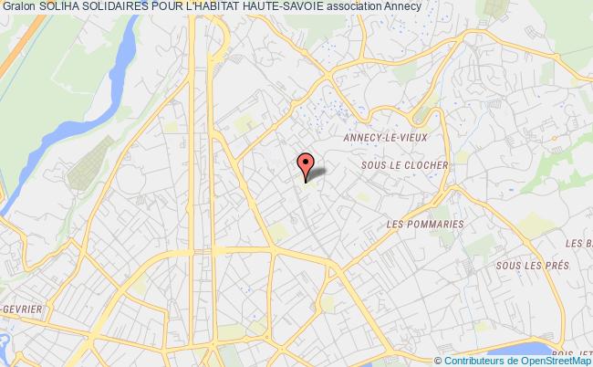 plan association Soliha Solidaires Pour L'habitat Haute-savoie Annecy