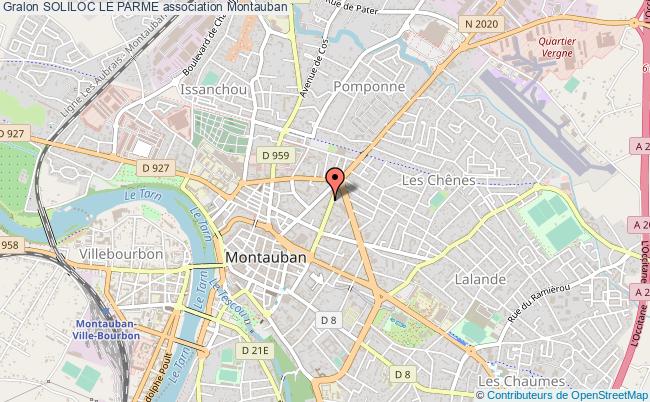 plan association Soliloc Le Parme Montauban
