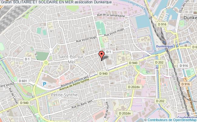 plan association Solitaire Et Solidaire En Mer Dunkerque