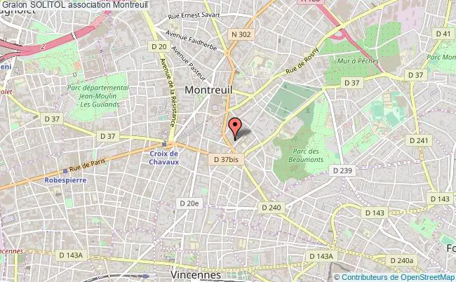 plan association Solitol Montreuil