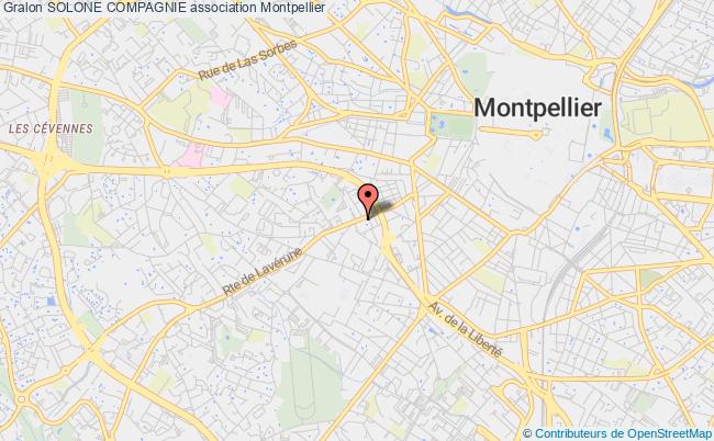 plan association Solone Compagnie Montpellier