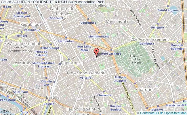 plan association Solution : SolidaritÉ & Inclusion Paris