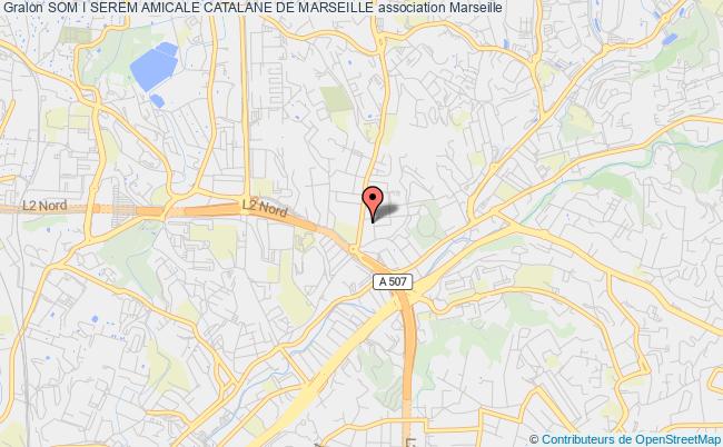 plan association Som I Serem Amicale Catalane De Marseille Marseille