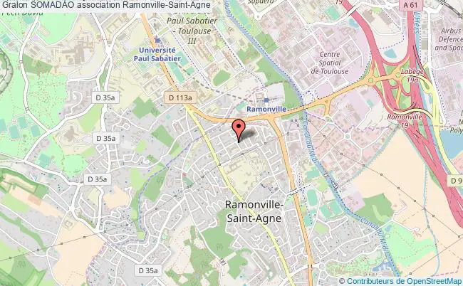plan association SomadÀo Ramonville-Saint-Agne
