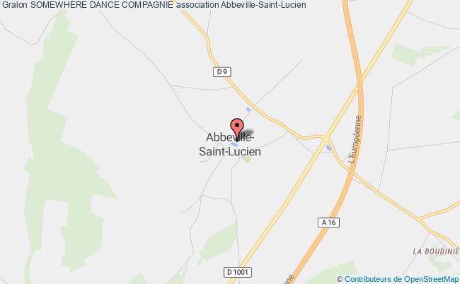 plan association Somewhere Dance Compagnie Abbeville-Saint-Lucien