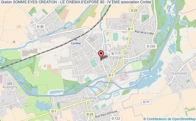 plan association Somme Eyes Creation - Le CinÉma S'expose 80 - Iv Eme 