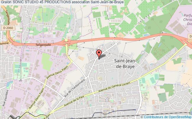 plan association Sonic Studio 45 Productions Saint-Jean-de-Braye