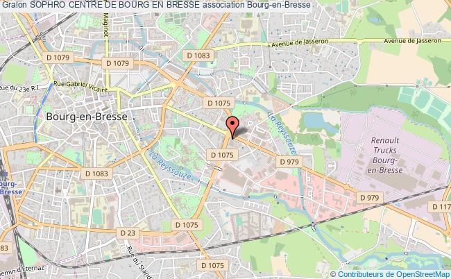plan association Sophro Centre De Bourg En Bresse Bourg-en-Bresse
