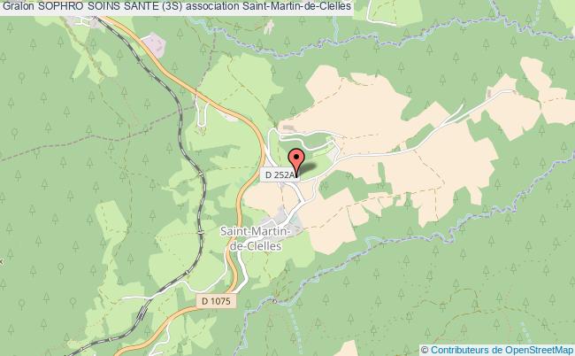 plan association Sophro Soins Sante (3s) Saint-Martin-de-Clelles