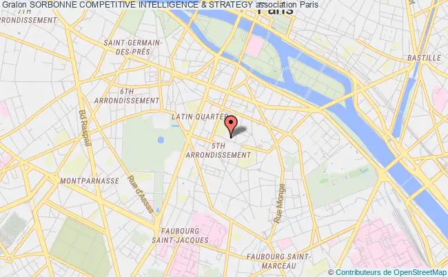 plan association Sorbonne Competitive Intelligence & Strategy Paris