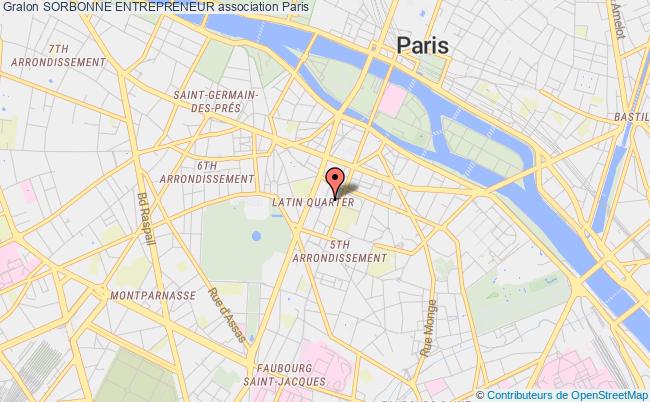 plan association Sorbonne Entrepreneur Paris
