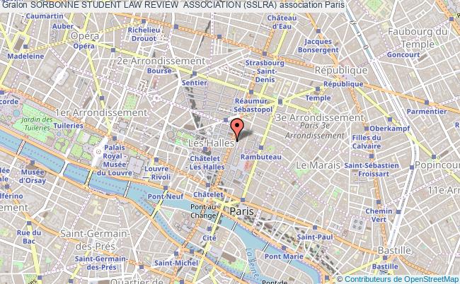 plan association Sorbonne Student Law Review  Association (sslra) Paris
