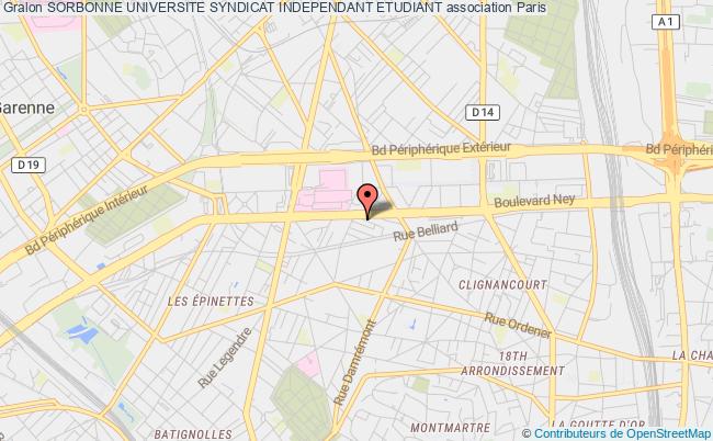 plan association Sorbonne Universite Syndicat Independant Etudiant Paris