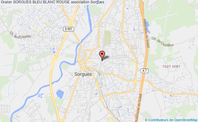 plan association Sorgues Bleu Blanc Rouge 