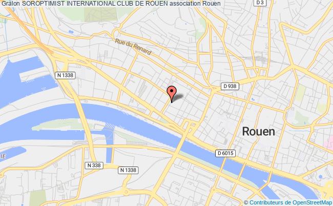 plan association Soroptimist International Club De Rouen Rouen