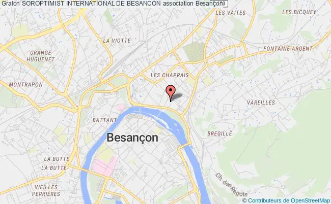 plan association Soroptimist International De Besancon Besançon