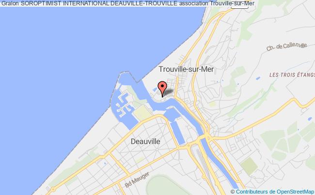plan association Soroptimist International Deauville-trouville Trouville-sur-Mer