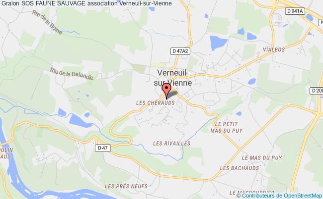 plan association Sos Faune Sauvage Verneuil-sur-Vienne