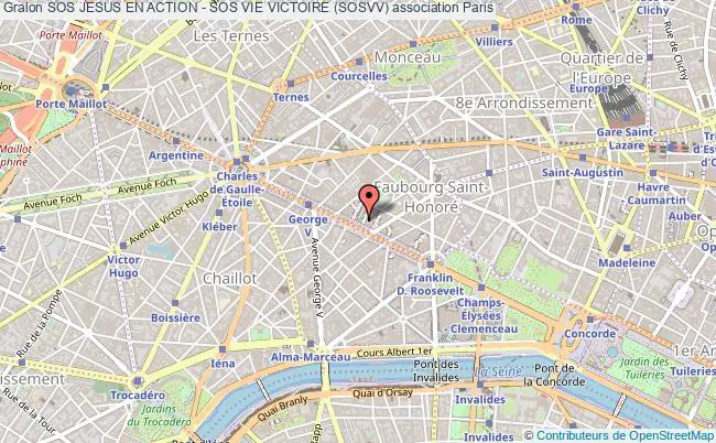 plan association Sos Jesus En Action - Sos Vie Victoire (sosvv) Paris