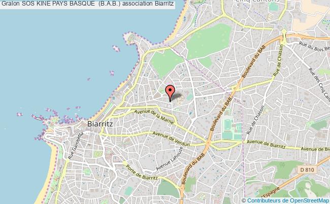 plan association Sos Kine Pays Basque  (b.a.b.) Biarritz